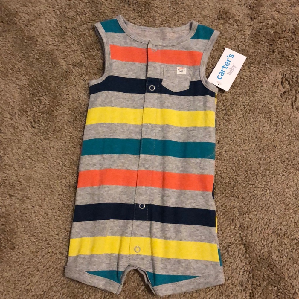 Striped Onesie